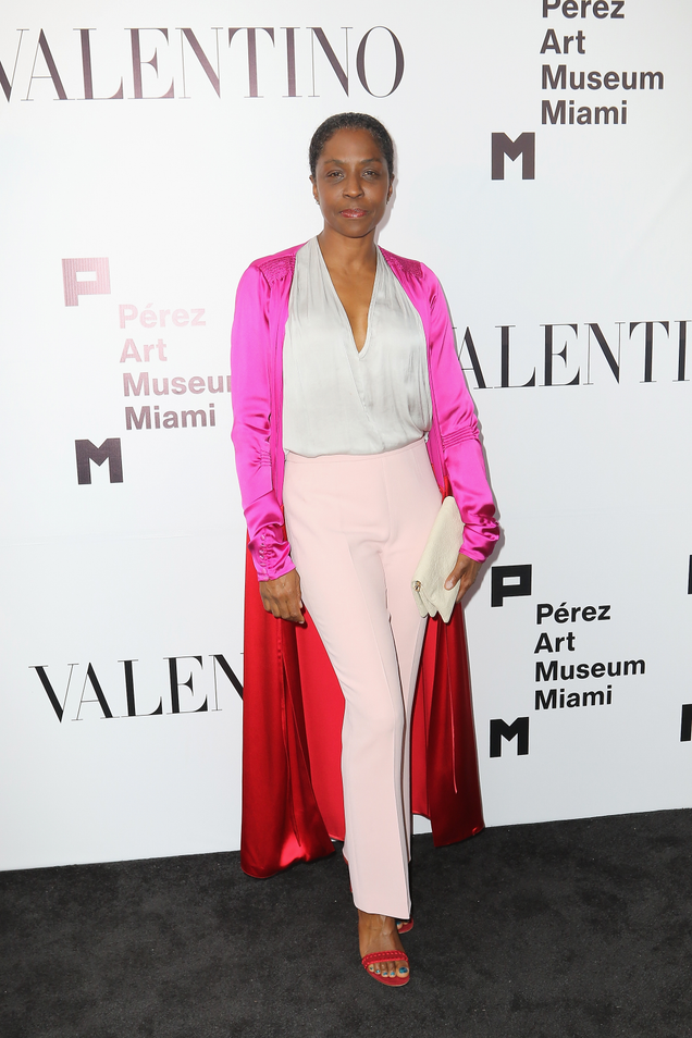 Lorna Simpson attends PAMM Art Of The Party Presented By Valentino at Perez Art Museum Miami on April 1, 2017 in Miami, Florida.